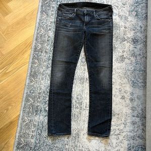 Slim fit black wash jeans by Citizens of Humanity